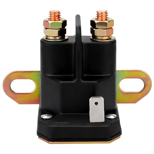 SOLLON 812-1211-211 Anlasserrelais Starterrelais Magnetschalter 12 V 3 Klemmen für Aufsitzmäher MTD 725-1426 925-1426 925-1426A 725-1426A 725-0771 925-0771 725-05333 von SOLLON
