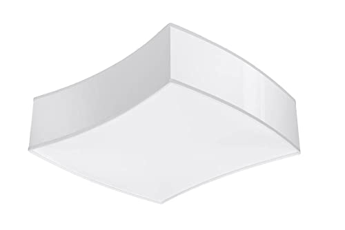 SOLLUX SL.1054 Plafond SQUARE 1 weiss PVC 60W L: 39cm B: 35cm H: 11.5cm dimmbar von SOLLUX lighting