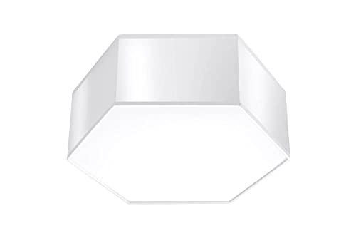 SOLLUX SL.1056 Plafond SUNDE 11 weiss PVC 60W L: 30.5cm B: 26.5cm H: 11.5cm dimmbar von SOLLUX lighting