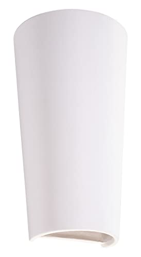 SOLLUX Wandleuchte SAMIR Lampe Keramik Wandbeleuchtung LED Birne Geometrisch Minimalistisch Einfache Installation Farbe Grau 16,5x10x29 cm SOLLUX Wandleuchte SAMIR Lampe Keramik Wandbeleuchtung LED Birne Geometrisch Minimalistisch Einfache Installation Farbe Grau 16,5x10x29 cm von SOLLUX lighting