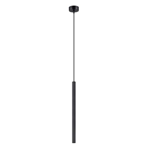 SOLLUX lighting - Arche Pendelleuchte - Hängeleuchte - Stilvolle Pendellampe - Lange Lebensdauer - Attraktives Design - Material Stahl - G9, 1x max 8W LED, ~230V, 50Hz - Schwarz von SOLLUX lighting