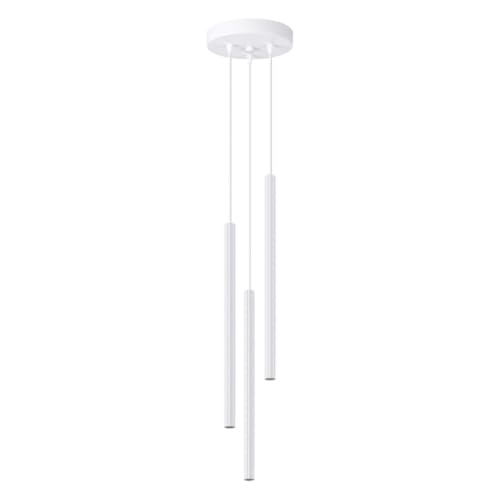 SOLLUX lighting - Arche Pendelleuchte - Hängeleuchte - Stilvolle Pendellampe - Lange Lebensdauer - Attraktives Design - Material Stahl - G9, 3x max 8W LED, ~230V, 50Hz - Weiß SOLLUX lighting - Arche Pendelleuchte - Hängeleuchte - Stilvolle Pendellampe - Lange Lebensdauer - Attraktives Design - Material Stahl - G9, 3x max 8W LED, ~230V, 50Hz - Weiß von SOLLUX lighting