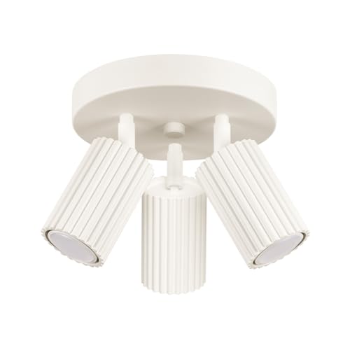 SOLLUX lighting Deckenlampe Deckenleuchte Deckenstrahler Aluminium 3 Flammig 19,5 x 19,5 x 18 cm Karbon Beige SOLLUX lighting Deckenlampe Deckenleuchte Deckenstrahler Aluminium 3 Flammig 19,5 x 19,5 x 18 cm Karbon Beige von SOLLUX lighting