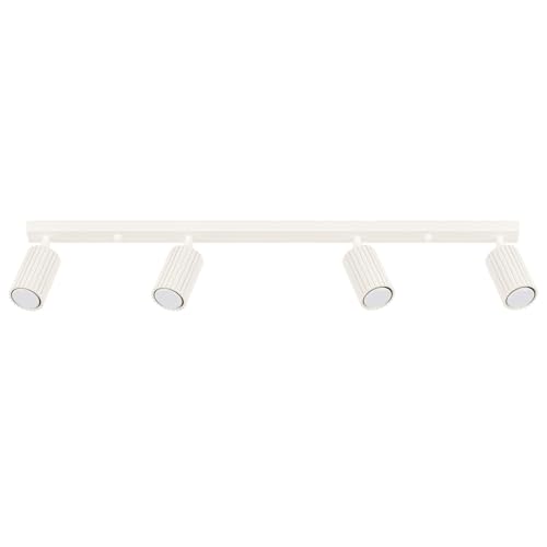 SOLLUX lighting Deckenlampe Deckenleuchte Deckenstrahler Aluminium 3 Flammig 19,5 x 19,5 x 18 cm Karbon Schwarz von SOLLUX lighting