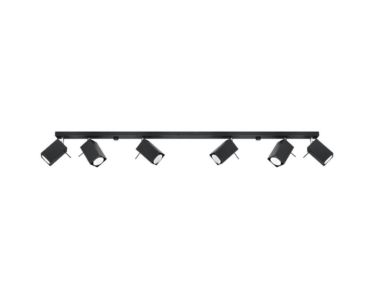 SOLLUX lighting Deckenleuchte Deckenleuchte Merida 6L Schwarz, Nicht enthalten SOLLUX lighting Deckenleuchte Deckenleuchte Merida 6L Schwarz, Nicht enthalten von SOLLUX lighting