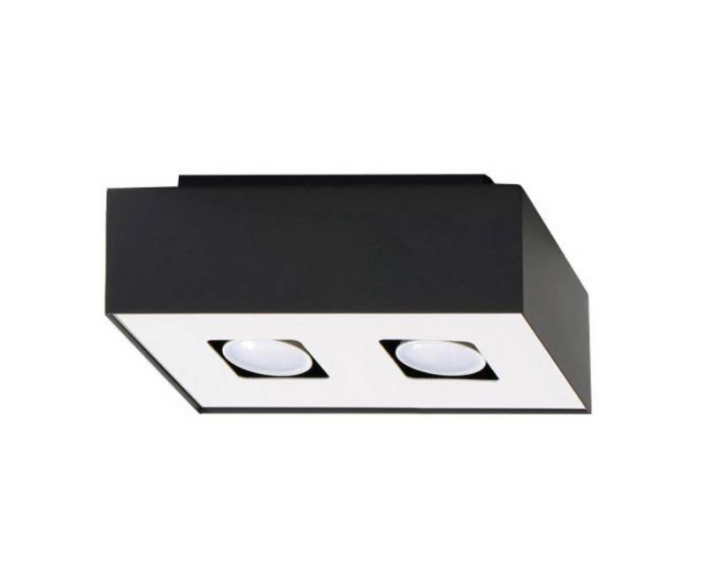 SOLLUX lighting Deckenleuchte Deckenleuchte Mono 2 Schwarz, Nicht enthalten SOLLUX lighting Deckenleuchte Deckenleuchte Mono 2 Schwarz, Nicht enthalten von SOLLUX lighting
