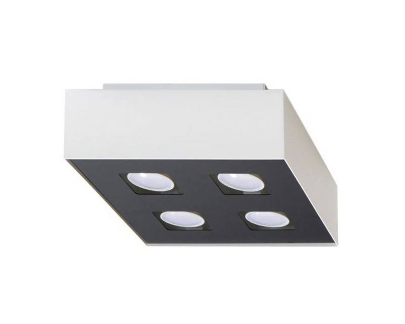 SOLLUX lighting Deckenleuchte Deckenleuchte Mono 4 Weiß, Nicht enthalten SOLLUX lighting Deckenleuchte Deckenleuchte Mono 4 Weiß, Nicht enthalten von SOLLUX lighting