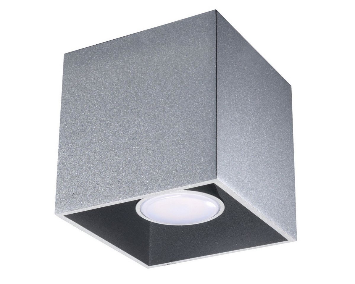 SOLLUX lighting Deckenleuchte Deckenleuchte Quad 1 Grau, Nicht enthalten SOLLUX lighting Deckenleuchte Deckenleuchte Quad 1 Grau, Nicht enthalten von SOLLUX lighting