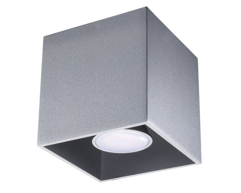 SOLLUX lighting Deckenleuchte Deckenleuchte Quad 1 Grau, Nicht enthalten SOLLUX lighting Deckenleuchte Deckenleuchte Quad 1 Grau, Nicht enthalten von SOLLUX lighting
