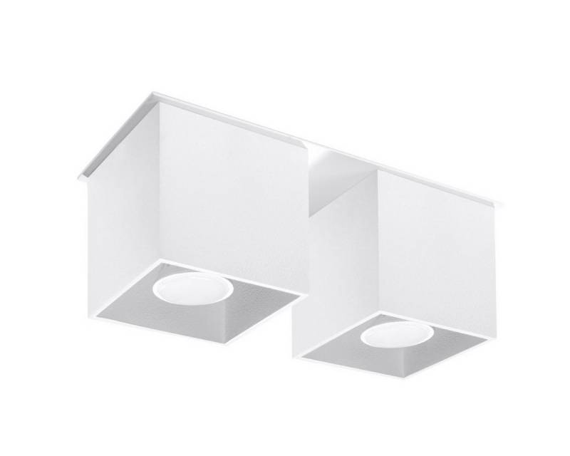 SOLLUX lighting Deckenleuchte Deckenleuchte Quad 2 Weiß, Nicht enthalten SOLLUX lighting Deckenleuchte Deckenleuchte Quad 2 Weiß, Nicht enthalten von SOLLUX lighting