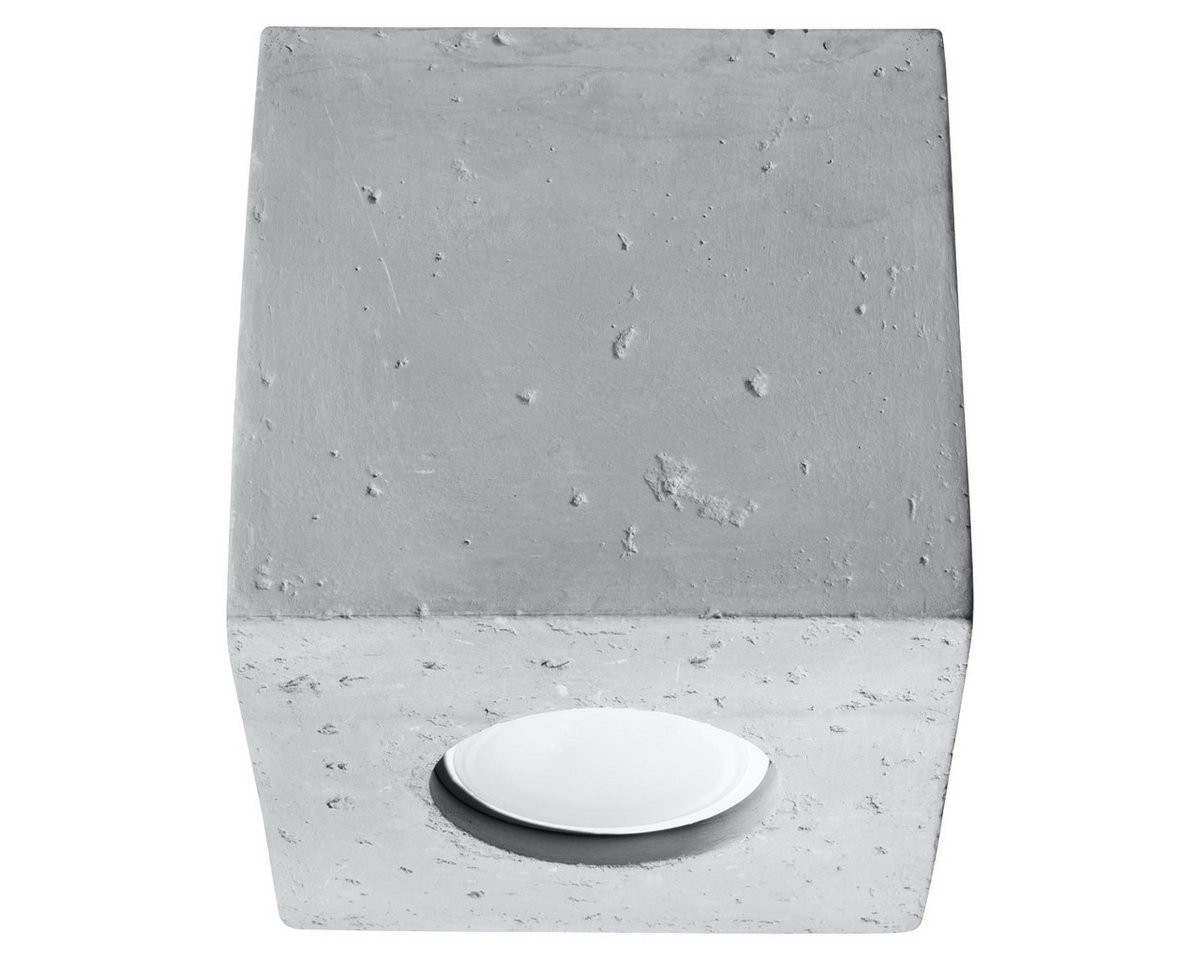 SOLLUX lighting Deckenleuchte Deckenleuchte Quad Beton, Nicht enthalten SOLLUX lighting Deckenleuchte Deckenleuchte Quad Beton, Nicht enthalten von SOLLUX lighting