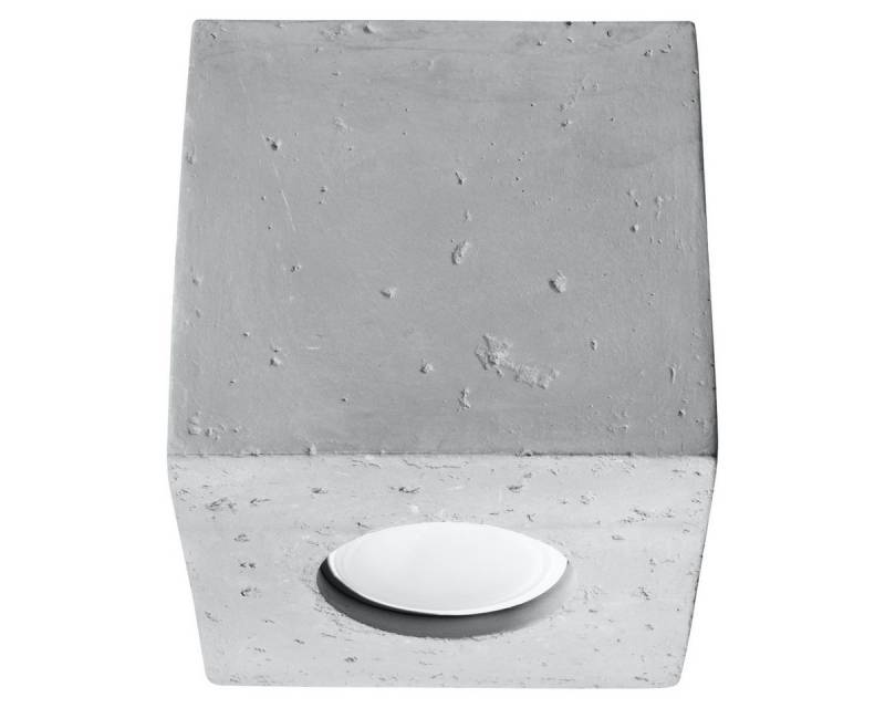SOLLUX lighting Deckenleuchte Deckenleuchte Quad Beton, Nicht enthalten SOLLUX lighting Deckenleuchte Deckenleuchte Quad Beton, Nicht enthalten von SOLLUX lighting