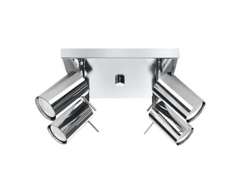 SOLLUX lighting Deckenleuchte Deckenleuchte Ring 4 Chrom, Nicht enthalten SOLLUX lighting Deckenleuchte Deckenleuchte Ring 4 Chrom, Nicht enthalten von SOLLUX lighting