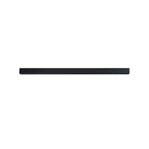 SOLLUX lighting - Deckenleuchte - Plafon - Deckenlampe SOREN - Deckenstrahler - Deckenbeleuchtung - 41W, 4592lm, 3000K, CRI93, ~230V, 50Hz, IP20 - Schwarz - 120x3,3x6,3cm von SOLLUX lighting