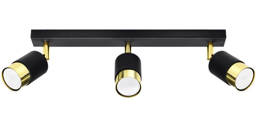 SOLLUX lighting Deckenleuchte NERO, ohne Leuchtmittel, beweglicher Lampenschirm von SOLLUX lighting