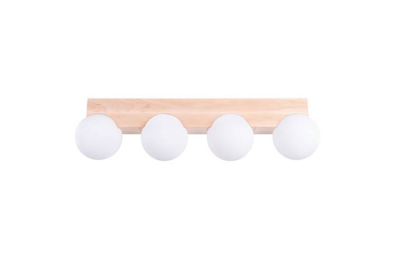 SOLLUX lighting Deckenleuchte Plafond Bulbo 4 Naturholz, Nicht enthalten SOLLUX lighting Deckenleuchte Plafond Bulbo 4 Naturholz, Nicht enthalten von SOLLUX lighting