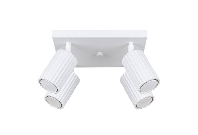 SOLLUX lighting Deckenleuchte Plafond Karbon 4 Weiß, Nicht enthalten SOLLUX lighting Deckenleuchte Plafond Karbon 4 Weiß, Nicht enthalten von SOLLUX lighting