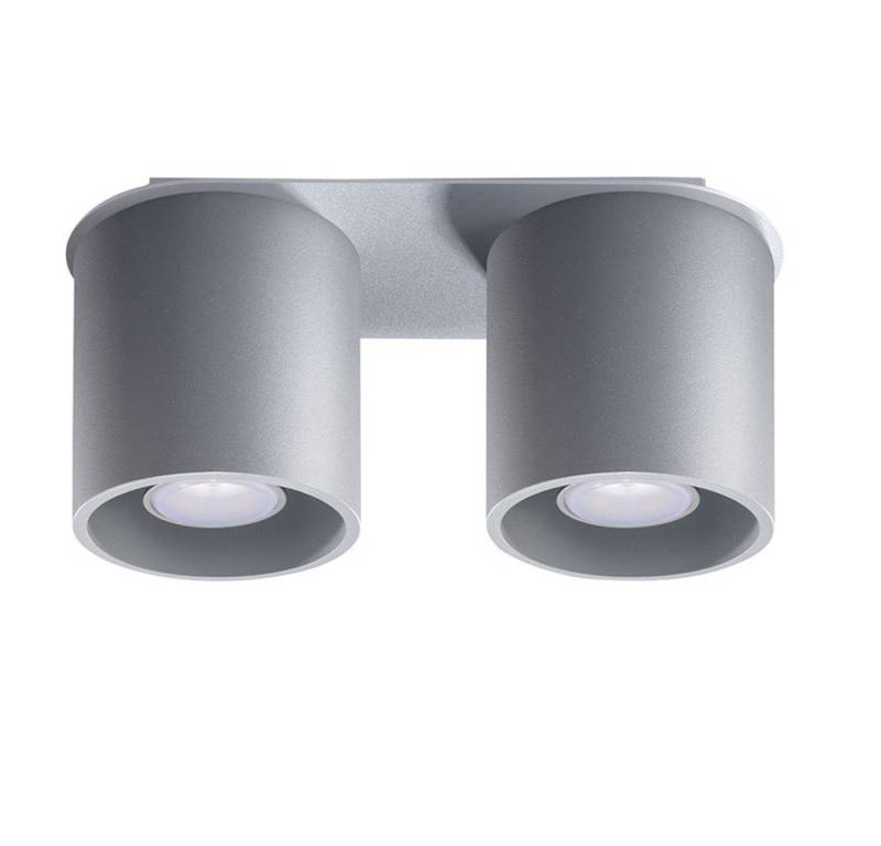 SOLLUX lighting Deckenspot, Leuchtmittel nicht inklusive, Deckenstrahler modern Designer Küchenlampen Strahler 2 flammig von SOLLUX lighting