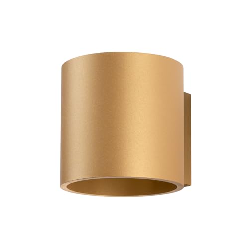 SOLLUX lighting Elegante Wandleuchte - Wandleuchten Lampe für Innen – Wandbeleuchtung - Glühbirne nicht enthalten – G9-Fassung – ORBIS 1-10x12,5x10cm - Golden SOLLUX lighting Elegante Wandleuchte - Wandleuchten Lampe für Innen – Wandbeleuchtung - Glühbirne nicht enthalten – G9-Fassung – ORBIS 1-10x12,5x10cm - Golden von SOLLUX lighting