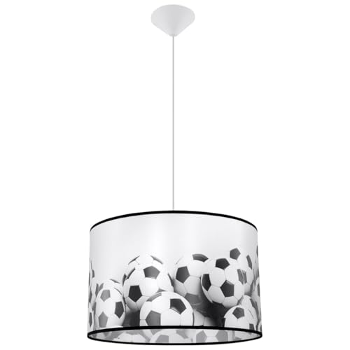 SOLLUX lighting - Hängelampe LED - Pendellampe BALL - Pendelleuchte - Hängelleuchte LED - Niedriger Energieverbrauch - E27, 1x max 15W LED, ~230V, 50Hz, IP20 - Weiß/Schwarz - 40x40x82cm SOLLUX lighting - Hängelampe LED - Pendellampe BALL - Pendelleuchte - Hängelleuchte LED - Niedriger Energieverbrauch - E27, 1x max 15W LED, ~230V, 50Hz, IP20 - Weiß/Schwarz - 40x40x82cm von SOLLUX lighting