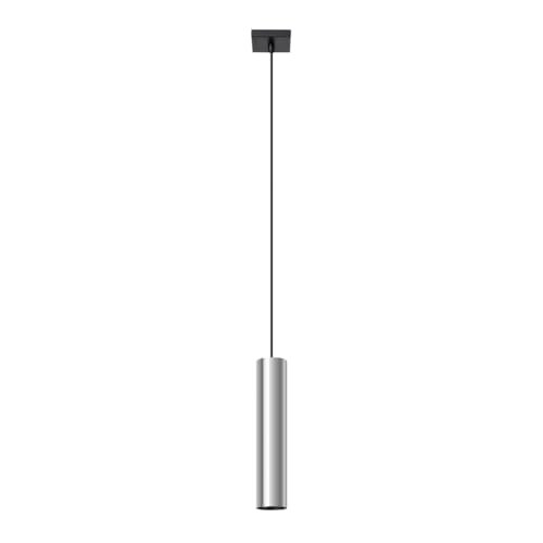 SOLLUX lighting Hängelampe Pendelleuchte Hängeleuchte - Deckenlampe Stahl - 1 Flammig - LED Lampe Glühbirne - Chrom Lagos SOLLUX lighting Hängelampe Pendelleuchte Hängeleuchte - Deckenlampe Stahl - 1 Flammig - LED Lampe Glühbirne - Chrom Lagos von SOLLUX lighting