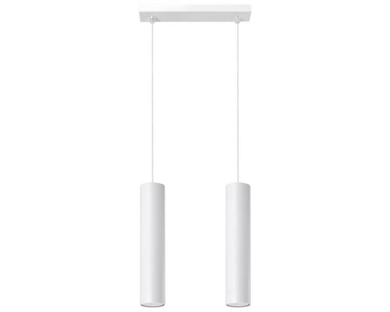 SOLLUX lighting Hängeleuchte Hängeleuchte Lagos 2 Weiß, Nicht enthalten von SOLLUX lighting