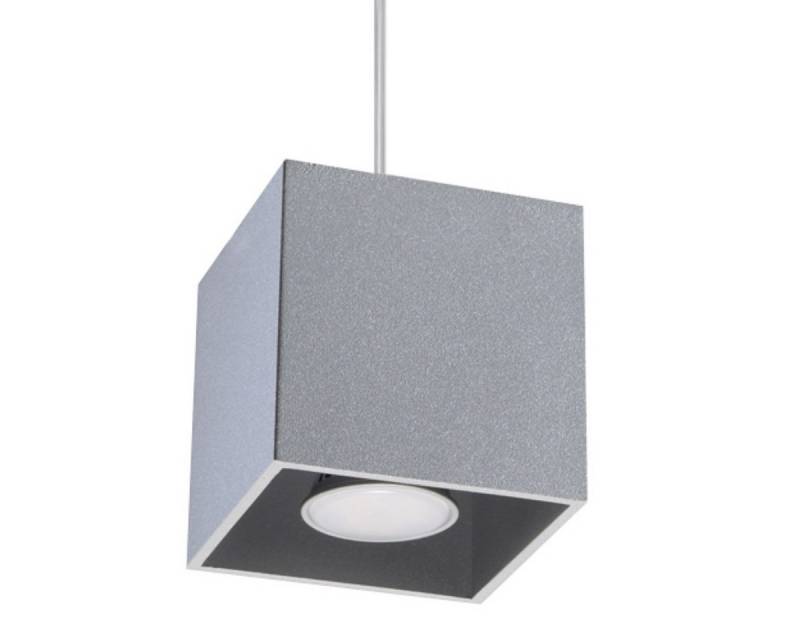 SOLLUX lighting Hängeleuchte Hängeleuchte Quad 1 Grau, Nicht enthalten SOLLUX lighting Hängeleuchte Hängeleuchte Quad 1 Grau, Nicht enthalten von SOLLUX lighting