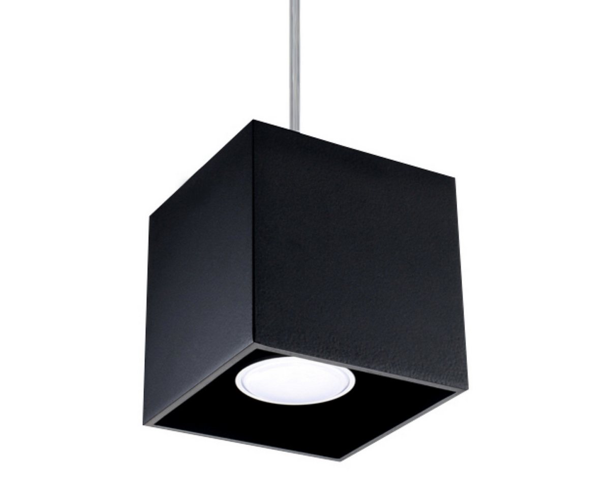SOLLUX lighting Hängeleuchte Hängeleuchte Quad 1 Schwarz, Nicht enthalten von SOLLUX lighting