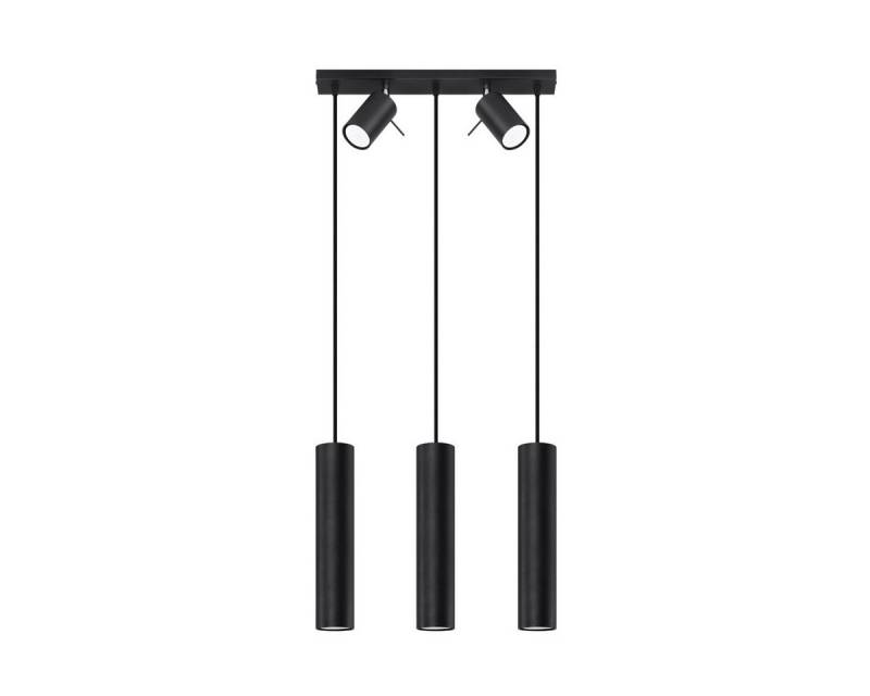 SOLLUX lighting Hängeleuchte Hängeleuchte Ring 3 Schwarz, Nicht enthalten von SOLLUX lighting