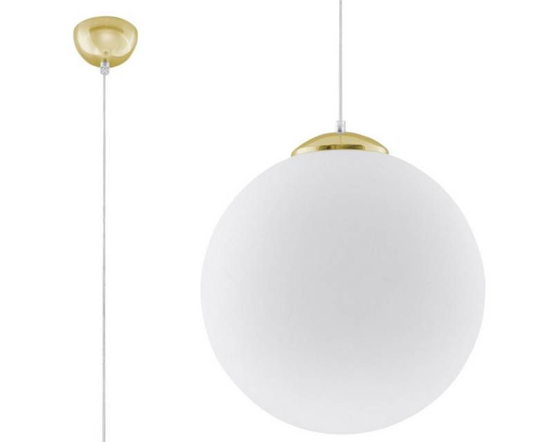 SOLLUX lighting Hängeleuchte Hängeleuchte Ugo 40 Gold, Nicht enthalten von SOLLUX lighting