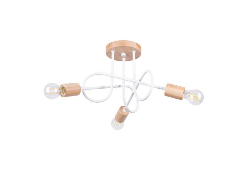 SOLLUX lighting Kronleuchter Kronleuchter Ember 3 Weiß, Nicht enthalten SOLLUX lighting Kronleuchter Kronleuchter Ember 3 Weiß, Nicht enthalten von SOLLUX lighting