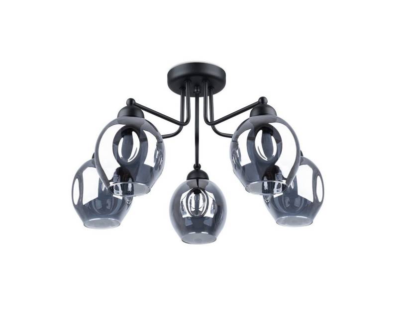 SOLLUX lighting Kronleuchter Kronleuchter Fillan 5 Schwarz, Nicht enthalten SOLLUX lighting Kronleuchter Kronleuchter Fillan 5 Schwarz, Nicht enthalten von SOLLUX lighting