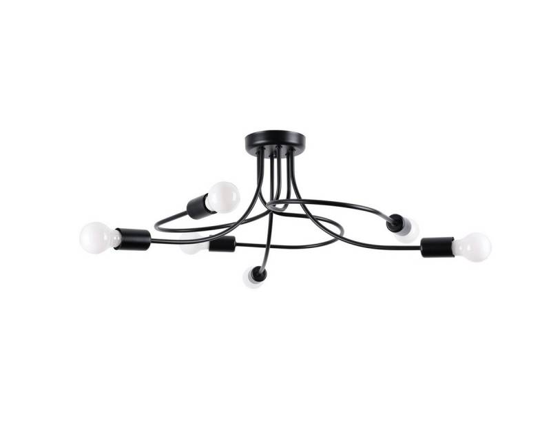 SOLLUX lighting Kronleuchter Kronleuchter Levar 6 Schwarz, Nicht enthalten SOLLUX lighting Kronleuchter Kronleuchter Levar 6 Schwarz, Nicht enthalten von SOLLUX lighting