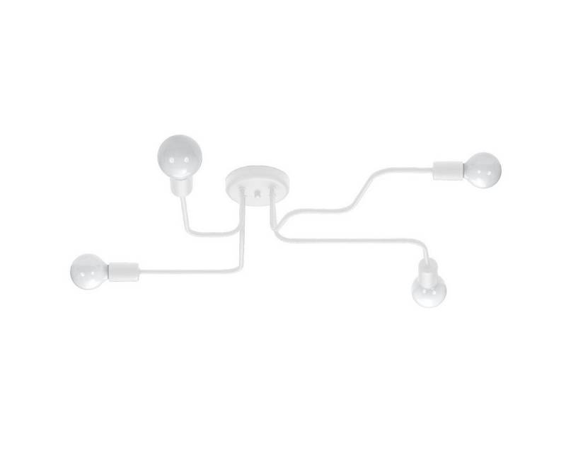 SOLLUX lighting Kronleuchter Kronleuchter Vector 4 Weiß, Nicht enthalten SOLLUX lighting Kronleuchter Kronleuchter Vector 4 Weiß, Nicht enthalten von SOLLUX lighting