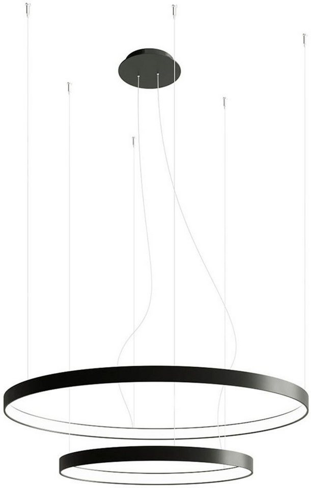 SOLLUX lighting Kronleuchter RIO, LED fest integriert, Warmweiß, Slush -Einstellung von SOLLUX lighting