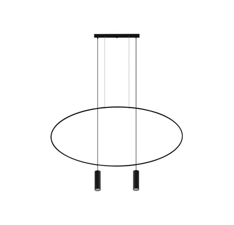 SOLLUX lighting LED Pendelleuchte, Leuchtmittel nicht inklusive, Deckenlampe Pendellampe Esszimmerleuchte Hängelampe LED Schwarz Stahl von SOLLUX lighting