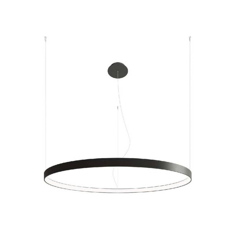 SOLLUX lighting LED Pendelleuchte, LED-Leuchtmittel fest verbaut, Neutralweiß, Hängelampe Pendelleuchte Wohnzimmerlampe rund LED von SOLLUX lighting