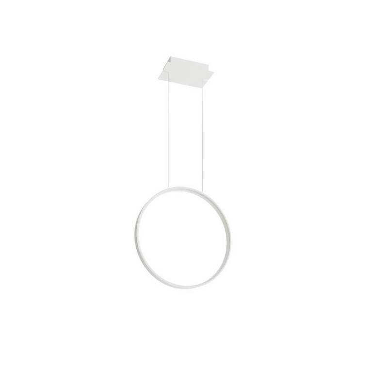 SOLLUX lighting LED Pendelleuchte, LED-Leuchtmittel fest verbaut, Neutralweiß, Pendellampe Design Hängeleuchte LED Ring Wohnzimmerlampe von SOLLUX lighting