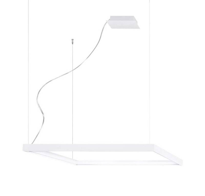 SOLLUX lighting LED Pendelleuchte, LED-Leuchtmittel fest verbaut, Neutralweiß, Pendellampe Hängeleuchte Designlampe Wohnzimmerleuchte LED Alu von SOLLUX lighting