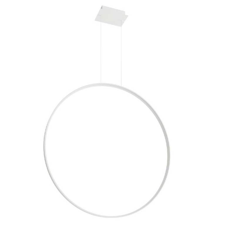 SOLLUX lighting LED Pendelleuchte, LED-Leuchtmittel fest verbaut, Warmweiß, Pendellampe Hängeleuchte Designlampe Schlafzimmerleuchte LED Ring von SOLLUX lighting