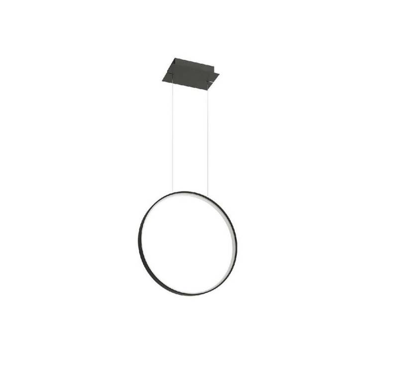 SOLLUX lighting LED Pendelleuchte, LED-Leuchtmittel fest verbaut, Warmweiß, Pendellampe Hängeleuchte Ring LED Wohnzimmerleuchte Esszimmerlampe von SOLLUX lighting