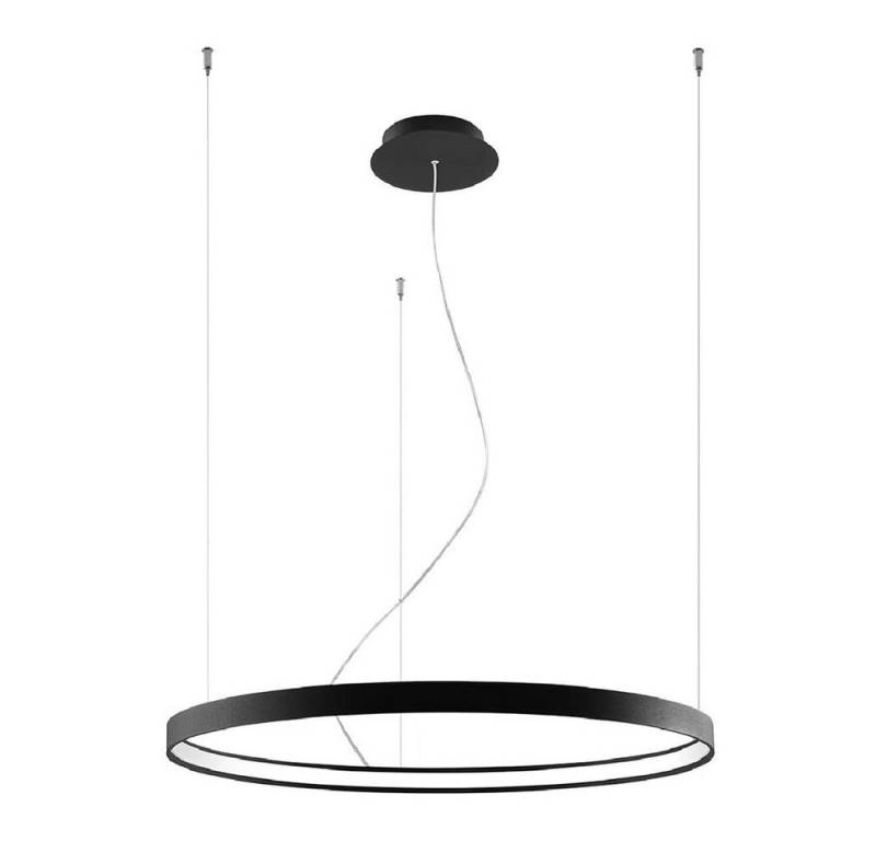 SOLLUX lighting LED Pendelleuchte, LED-Leuchtmittel fest verbaut, Warmweiß, Pendellampe Hängeleuchte Wohnzimmerlampe schwarz LED Esstischlampe von SOLLUX lighting