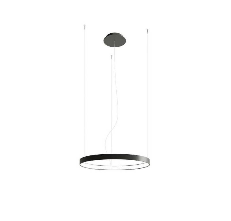 SOLLUX lighting LED Pendelleuchte, LED-Leuchtmittel fest verbaut, Warmweiß, Ring Pendelleuchte Hängelampe weiß Esszimmerlampe LED Designleuchte von SOLLUX lighting