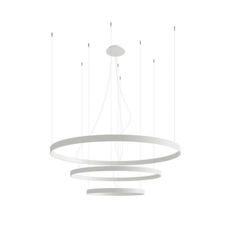 SOLLUX lighting LED Pendelleuchte, Leuchtmittel nicht inklusive, Pendellampe Deckenleuchte Wohnzimmerlampe LED Hängelampe Ring 150W von SOLLUX lighting