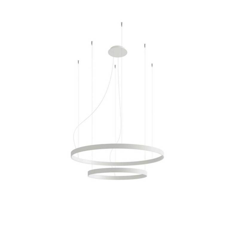 SOLLUX lighting LED Pendelleuchte, Leuchtmittel nicht inklusive, Pendellampe Hängelampe Deckenlampe Wohnzimmerlampe LED Ring 80W von SOLLUX lighting