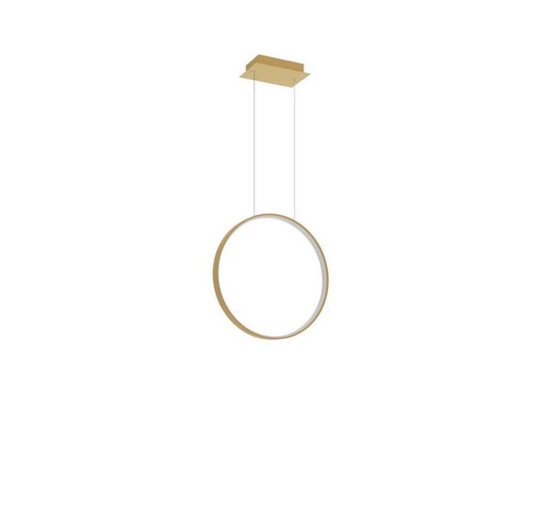 SOLLUX lighting LED Pendelleuchte, Leuchtmittel nicht inklusive, Pendelleuchte Wohnzimmerleuchte Deckenlampe Hängelampe Gold 30W von SOLLUX lighting