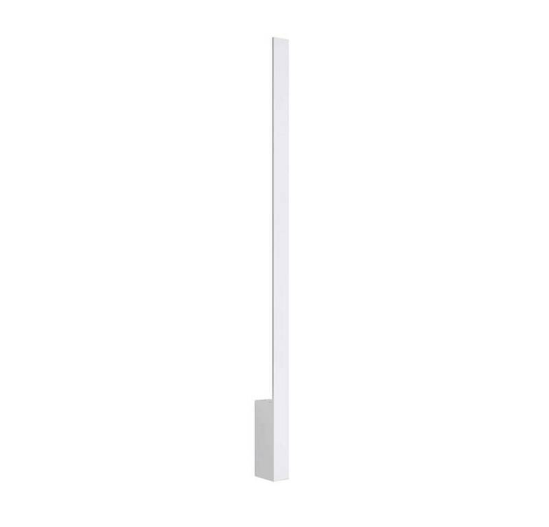 SOLLUX lighting LED Wandleuchte, Leuchtmittel nicht inklusive, Wandleuchte Wandlampe Schlafzimmerlampe LED Flurleuchte Alu Weiss H von SOLLUX lighting