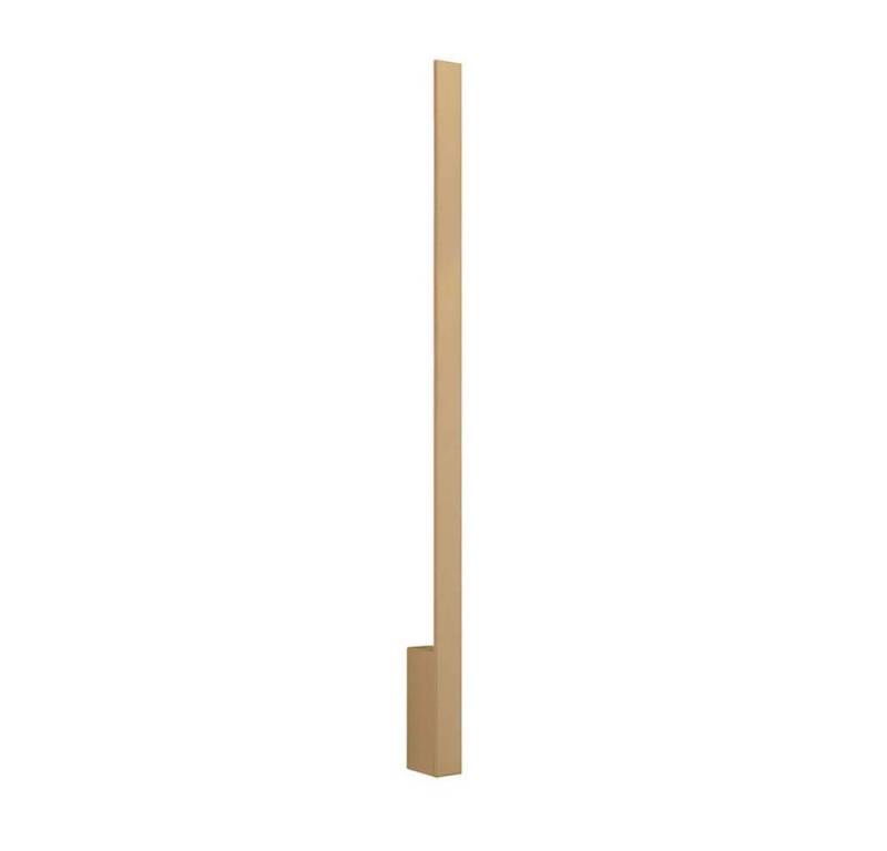 SOLLUX lighting LED Wandleuchte, Leuchtmittel nicht inklusive, Wandleuchte Wohnzimmerlampe Wandlampe LED Flurlampe Gold Alu H 90 von SOLLUX lighting
