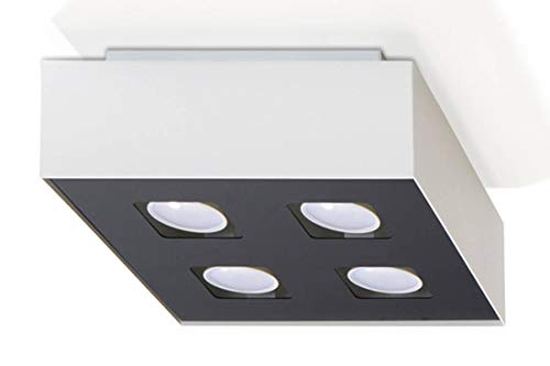 SOLLUX lighting MONO 4 Plafond Weiß von SOLLUX lighting