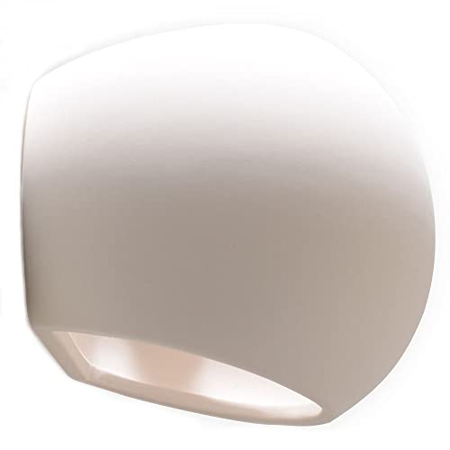 SOLLUX lighting NEU Weiße Wohnzimmer Wandleuchte Innen – Klassische traditionelle Wandlampe mit E27 LED – SOLLUX Globe SL0032, runde Form, 1-FLG LED, 10 x 10 x 10 cm von SOLLUX lighting